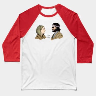 Margot and Richie Tenenbaum - In color! Baseball T-Shirt